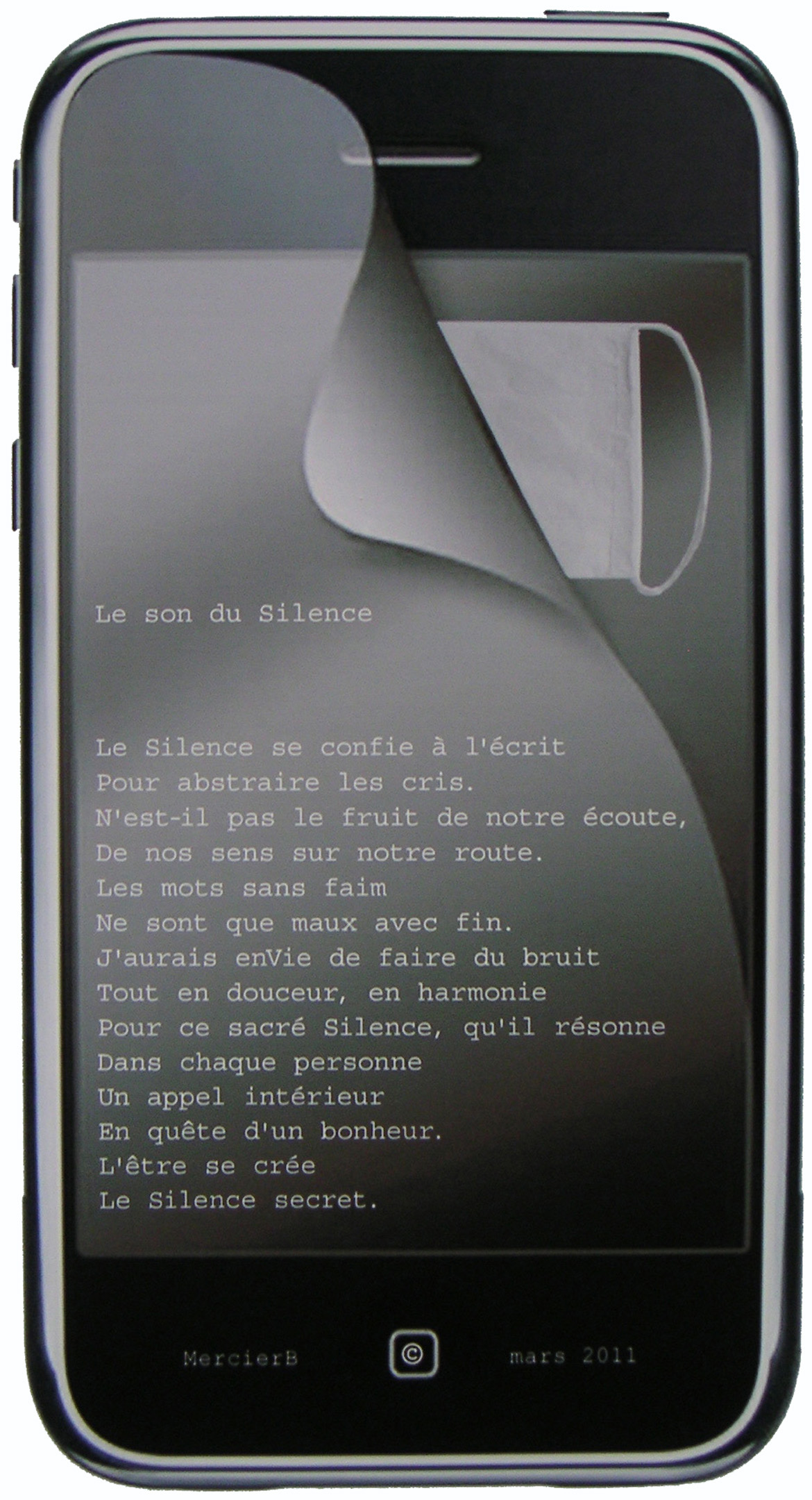 Le téléphone mobile et/ou le son du Silence